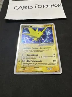 Carta Pokemon • Zapdos Ex Holo • Promo Black Star 033 • ITA Exc - Image 4