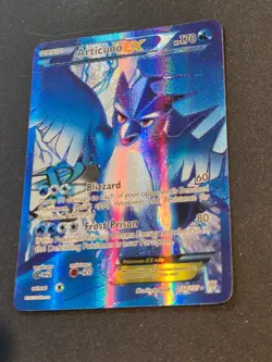 Pokemon Card Articuno EX 132/135 Plasma Storm Full Art Holo Black White LP 2012 - Image 4