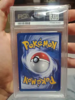 Pokemon Fossil 1999-2000 Ditto - 3rd Print Australia Red Logo - PSA 9 MINT - Image 2