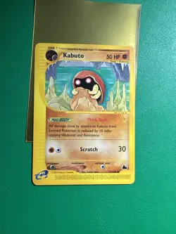Kabuto 37/144 Uncommon Skyridge Pokemon Vintage E Series WOTC LP 2003 - Image 1