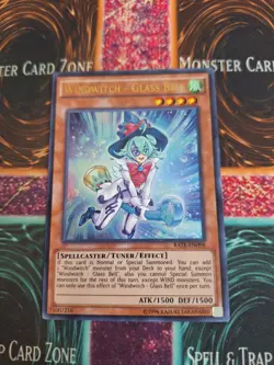 Yu-Gi-Oh! Windwitch - Glass Bell RATE-EN098 Ultra Rare Unlimited Near Mint - Image 1