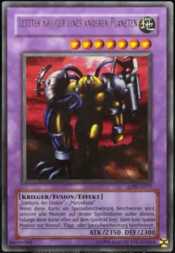 Yu-Gi-Oh! Letzter Krieger Eines Anderen Planeten LON Ultra Rare [G-EX] | DE 2003 - Image 1