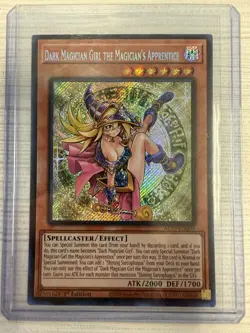Dark Magician Girl the Magician's Apprentice ALIN-EN004 Secret Rare Yugioh - Image 1