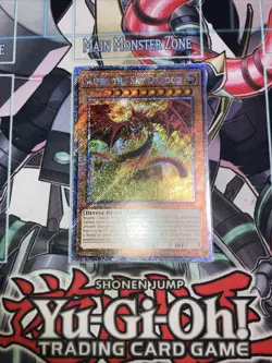Slifer The Sky Dragon Platinum Secret Rare RA03-EN244 Yugioh - Image 1