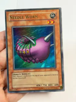 Yugioh Needle Worm TP3-001 Ultra Rare Promo NM - Image 4
