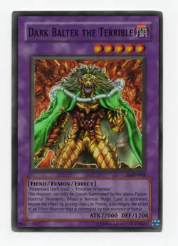Yu-Gi-Oh TCG Dark Balter LOD-002 Super Unlimited Edition NM - Image 1
