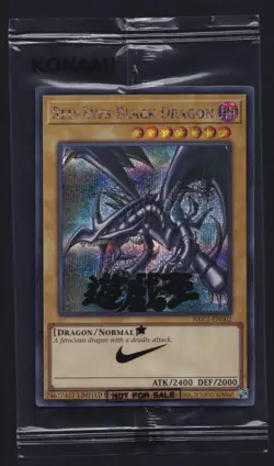 Yu-Gi-Oh Red-Eyes Black Dragon X Nike Worlds Promo NKC1-EN002 Collab Sealed 2025 - Image 1