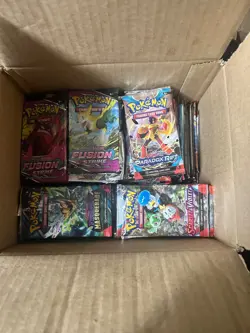 lot of pokemon bulk cards opened in original packaging - Image 1