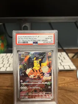 Detective Pikachu - 098/SV-P 098/SV-P Sv-P Promotional Cards Holo (Japanese) - Image 2