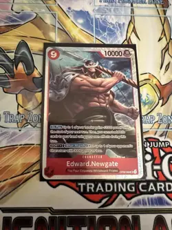 One Piece Card Game Edward.Newgate OP02-004 SR English NM - Image 1