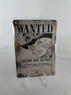 Sabo Wanted SEC SP OP13-120 Carrying on His Will ONE PIECE Card Game Japanese - Image 1