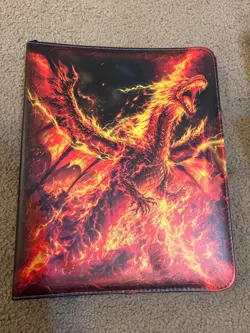 Charizard Card Binder for Pokemon Cards Holder 900 Cards w/ 50 Removable Sleeves - Image 1