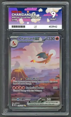 Pokemon Cards - ACE 9 Charizard EX 199/165 - 151 SIR - MINT - PSA BGS CGC - Image 1