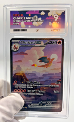 Pokemon Cards - ACE 9 Charizard EX 199/165 - 151 SIR - MINT - PSA BGS CGC - Image 4
