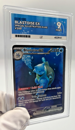 Pokemon Cards - ACE 9 Blastoise EX 200/165 - 151 SIR - MINT - PSA BGS CGC - Image 3