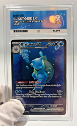 Pokemon Cards - ACE 9 Blastoise EX 200/165 - 151 SIR - MINT - PSA BGS CGC - Image 4
