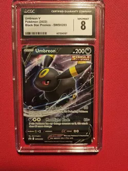 Umbreon V SWSH203 SWSH: Sword & Shield Promo Cards Holo for sale online - Image 1