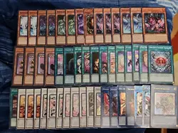 Yugioh 49 Card Snake Eye Yummy Deck Core Cooky Cupsy Diabellstar Snatchy - Image 1