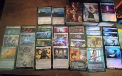 Mtg Final Fantasy Card Lot Traveling Chocobo Cloud Midgar Soldier (300+ Cards) - Image 1
