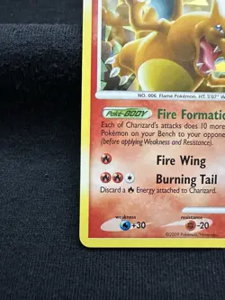 Pokemon Charizard LV.60 Platinum Arceus Cracked Ice Holo Rare Card 1/99 - Image 4