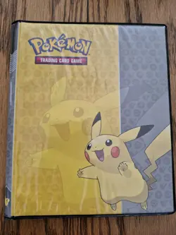 POKEMON TRADING CARD GAME BINDER 2015 ULTRA PRO WITH 38 CARDS INSIDE - Image 1