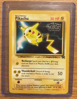 Pokemon Cards Wizards Black Star Promo PIKACHU 4 NM OR BETTER NEVER PLAYED RARE - Image 1