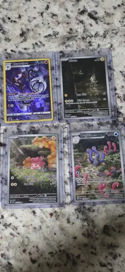 Pokemon Scarlet & Violet Illustration Rare LOT (8 CARDS) ALL NM - Image 2