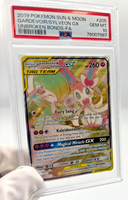 Pokemon Cards - PSA 10 Gardevoir & Sylveon GX 205/214 - Unbroken Bonds - PSA10 - Image 3