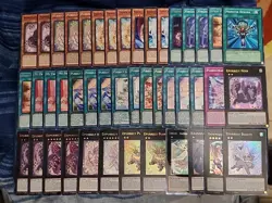 Yugioh 44 Card Purrely Deck Core Noir Plump Beauty Street Happy Memory - Image 1