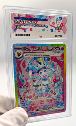 Pokemon Cards - ACE 9 Sylveon Ex 156/131 - Prismatic Evolutions SIR - MINT - PSA - Image 3