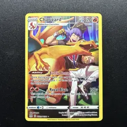 Charizard TG03/TG30 Full Art Trainer Gallery Rare Pokemon Card Lost Origin 2022 - Image 1