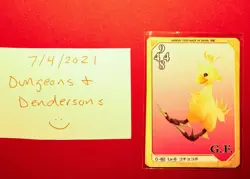 Chocobo G-82 Lv-8 GF Final Fantasy VIII: Triple Triad card 1999 Bandai FF8 - Image 1