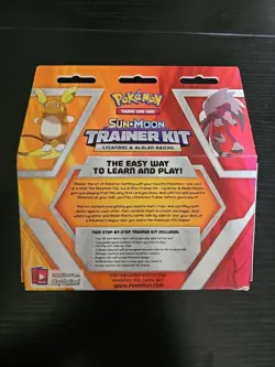 Pokemon TCG: Sun & Moon Trainer Kit Lycanroc & Alolan Raichu Card Game SEALED 820650802102 - Image 2