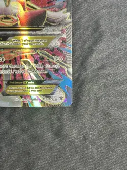 Pokemon Mega M Alakazam EX Full Art Holo Card 118/124 XY Fates Collide - Image 4