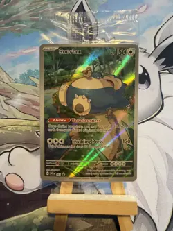 Snorlax SVP EN 051 Black Star Promo Scarlet & Violet Pokemon 151 Card Sealed 3 - Image 1