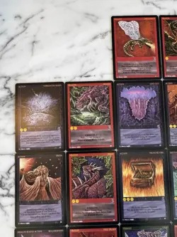 Huge Lot 76 Vintage WYVERN CCG Chameleon Expansion Set Cards NICE!! - Image 2