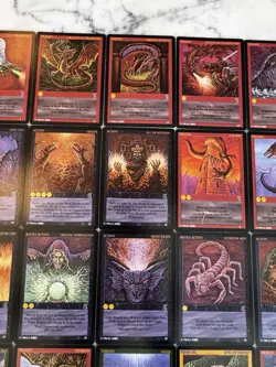 Huge Lot 76 Vintage WYVERN CCG Chameleon Expansion Set Cards NICE!! - Image 3