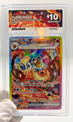 Pokemon Cards - ACE 10 Flareon EX 146/131 - Prismatic Evolutions - PSA BGS CGC - Image 4