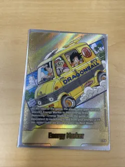 Energy Marker E-75* Gold Manga Booster 02 Dragon Ball Card English Super Rare r - Image 1