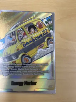 Energy Marker E-75* Gold Manga Booster 02 Dragon Ball Card English Super Rare r - Image 5