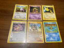Pokemon WOTC Card Lot Rare HTF Black Star Promos Vintage Nintendo - Image 1