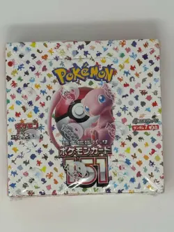 ⭐ Pokemon Card 151 - Japanese Booster Box (Factory Sealed) ⭐ 4521329346038 - Image 1