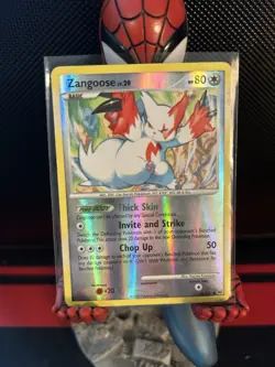 Zangoose 66/127 Reverse Holo Pokemon Platinum Uncommon Card - Image 1