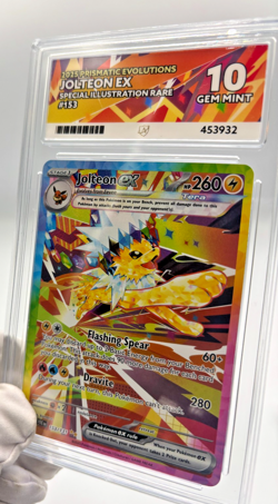 Pokemon Cards - ACE 10 Jolteon Ex 153/131 - Prismatic Evolutions - PSA BGS - Image 5
