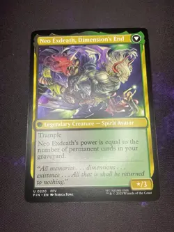 MTG * Exdeath, Void Warlock Final Fantasy * 1X * NM - Image 2