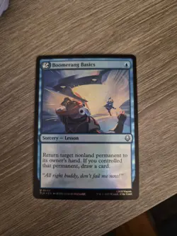 Boomerang Basics U Foil #46 | TLA Avatar: The Last Airbender | MTG - Image 1