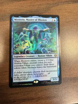 Mysterio, Master of Illusion Marvel's Spider-Man Foil Rare - Image 1