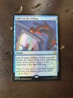 Hide on the Ceiling Marvel's Spider-Man Foil Rare - Image 1