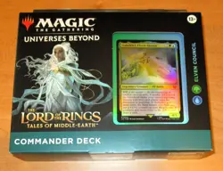 MAGIC THE GATHERING - THE LORD OF THE RINGS - ELVEN COUNCIL - COMMANDER DECK - Image 1