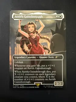 Aerith Gainsborough MTG - Final Fantasy Regional Championship Promo - Image 1